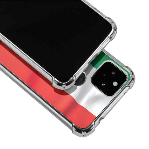 Italy Flag Google Pixel 4a 5G Clear Case